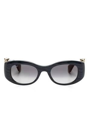 Cartier Eyewear Panthère de Cartier rectangle-frame sunglasses - Grey