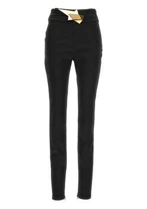 AREA High Wasted Star Stud leggings - Black