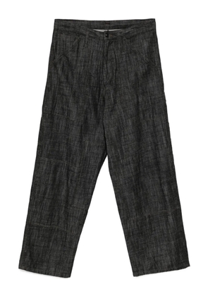 Y's wide-leg trousers - Black