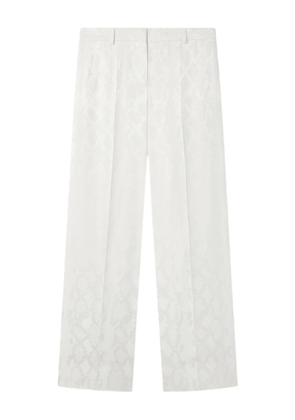 Stella McCartney jacquard trousers - White