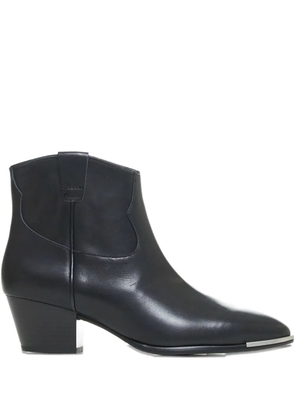 Ash 50mm leather boots - Black