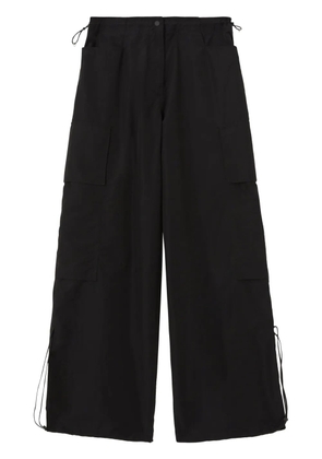 Palm Angels high-rise parachute trousers - Black