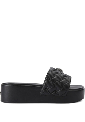 Kurt Geiger London Meena platform sandals - Black