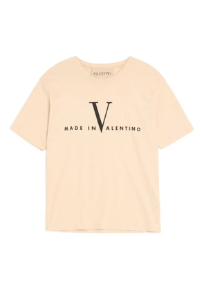 Valentino Garavani logo-print T-shirt - Neutrals