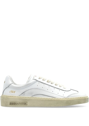 DSQUARED2 leather sneakers - White