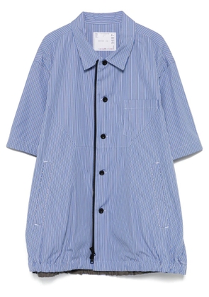 sacai striped shirt - Blue