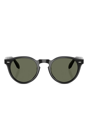 Oliver Peoples round-frame sunglasses - Black