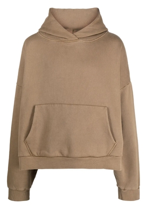 ENTIRE STUDIOS drop-shoulder cotton hoodie - Neutrals