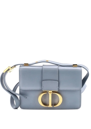 Christian Dior Pre-Owned 30 Montaigne Flap Bag Leather Micro shoulder bag - Blue