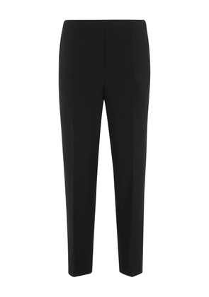 Theory elasticated-waist trousers - Black