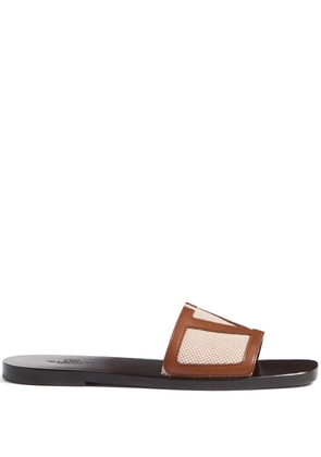 Valentino Garavani Viva Superstar slides - Brown