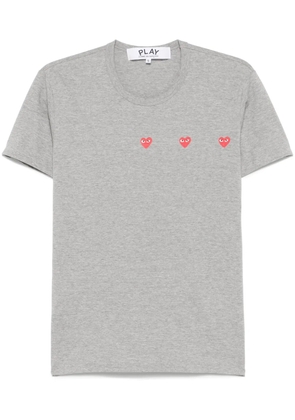 Comme Des Garçons Play heart-print T-shirt - Grey