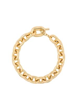 Rabanne chunky chain-link necklace - Gold