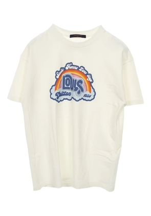 Louis Vuitton Pre-Owned logo-print t-shirt - White