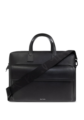 Paul Smith leather laptop bag - Black