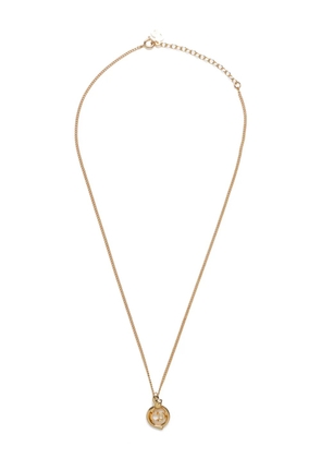 Christian Dior Pre-Owned CD logo necklace - Gold