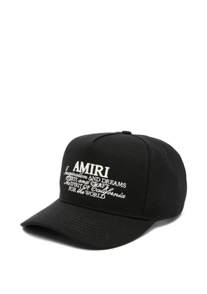 AMIRI Spirit baseball cap - Black