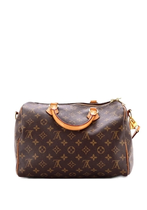 Louis Vuitton Pre-Owned Speedy Bandouliere Bag Monogram Canvas 30 shoulder bag - Brown