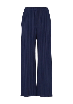 Pleats Please Issey Miyake pleated trousers - Blue
