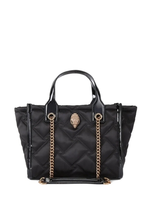 Kurt Geiger London small Hoxton eagle-head shopper bag - Black