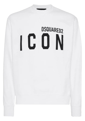 DSQUARED2 logo-print sweatshirt - White