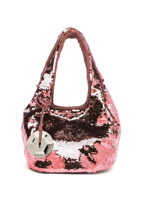 JW Anderson mini sequinned tote bag - Pink