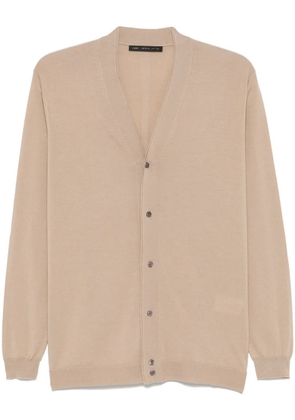 Low Brand merino wool cardigan - Neutrals