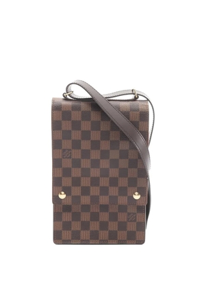 Louis Vuitton Pre-Owned 2000 Portobello Damier Ebene shoulder bag - Brown