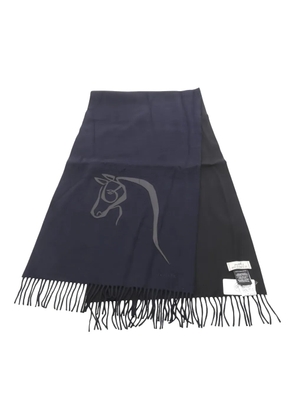 Hermès Pre-Owned 2010 Cheval Otre scarf - Blue