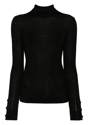 Moncler Dolcevita ribbed jumper - Black