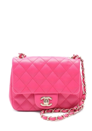 CHANEL Pre-Owned 2015-2016 mini quilted tote bag - Pink