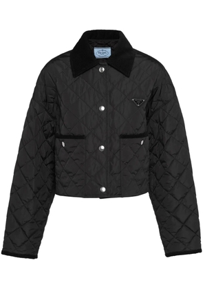 Prada quilted Re-Nylon jacket - Black