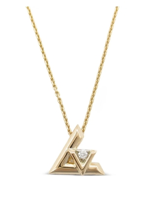 Louis Vuitton Pre-Owned 2002 18K rose gold LV Volt One diamond necklace