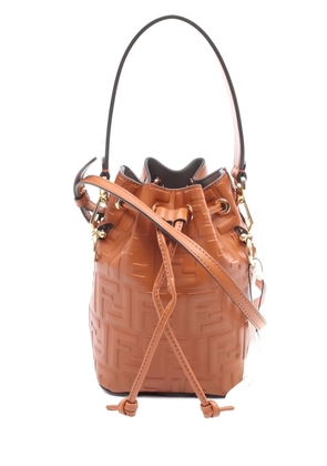 Fendi Pre-Owned 2020s mini Montresor Zucca tote bag - Brown