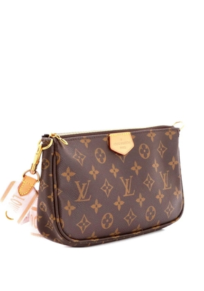 Louis Vuitton Pre-Owned Multi Pochette Accessoires Monogram Canvas crossbody bag - Brown