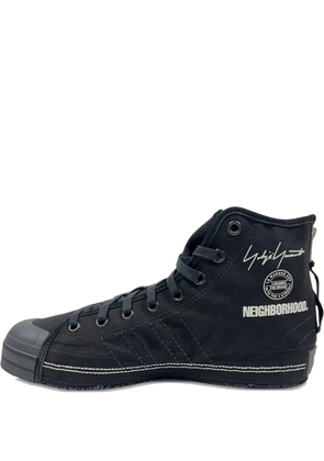 Y-3 x Neighborhood zip-detail sneakers - Black