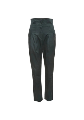 Giambattista Valli pleated high-waisted trousers - Green