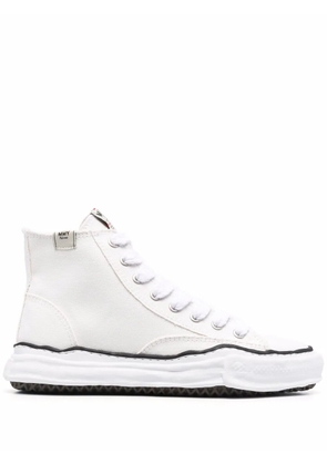 Maison MIHARA YASUHIRO high-top lace-up sneakers - White