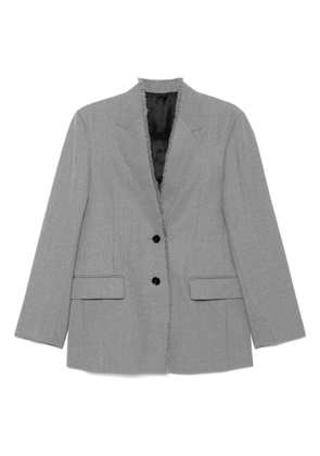 TOTEME wool single-breasted blazer - Grey