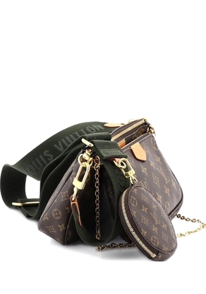 Louis Vuitton Pre-Owned Multi Pochette Accessoires Monogram Canvas crossbody bag - Brown