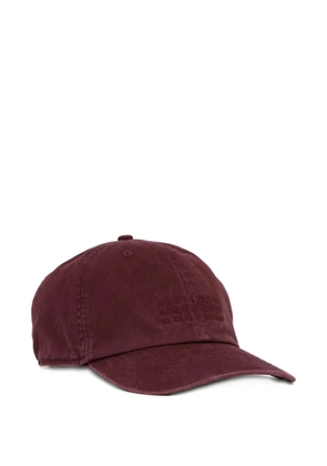 MM6 Maison Margiela cotton baseball cap - Red