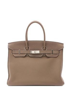 Hermès Pre-Owned 2022 Birkin 35 tote bag - Brown