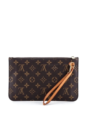 Louis Vuitton Pre-Owned Neverfull Pochette Monogram Canvas Large pouch - Brown