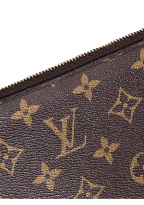 Louis Vuitton Pre-Owned Neverfull Pochette Monogram Canvas Large pouch - Brown