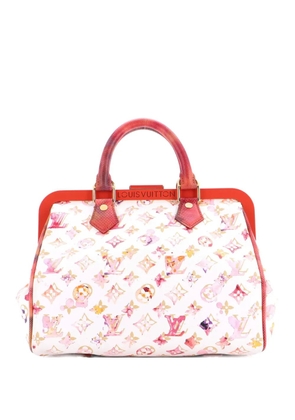Louis Vuitton Pre-Owned Frame Speedy Bag Monogram Watercolor Aquarelle 30 satchel - Multicolour