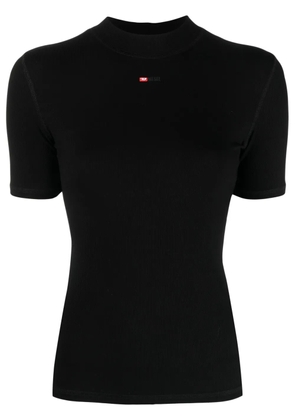 Diesel T-Mokky mock-neck T-shirt - Black