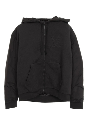 Louis Vuitton Pre-Owned 2010 Hybrid zip-up hoodie - Black