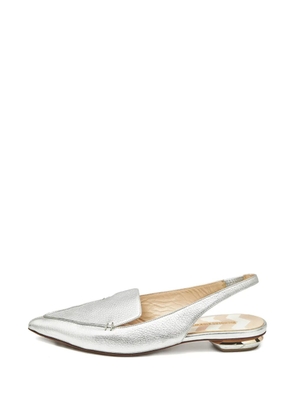 Nicholas Kirkwood Beya slingback pumps - Silver