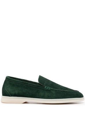 Scarosso Ludovica suede loafers - Green