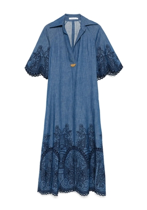 ZIMMERMANN Coco maxi dress - Blue